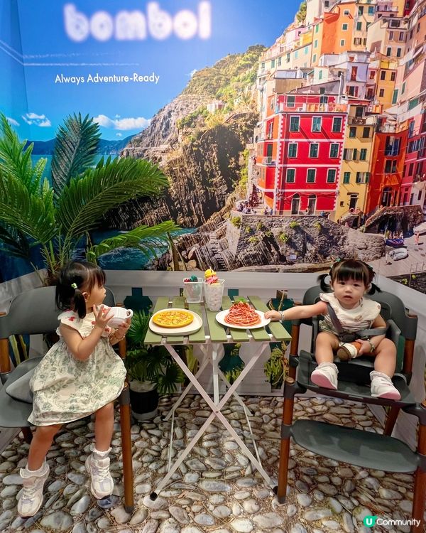 便攜餐椅神器！摺埋勁薄🤩帶出街無難度！👶🏻