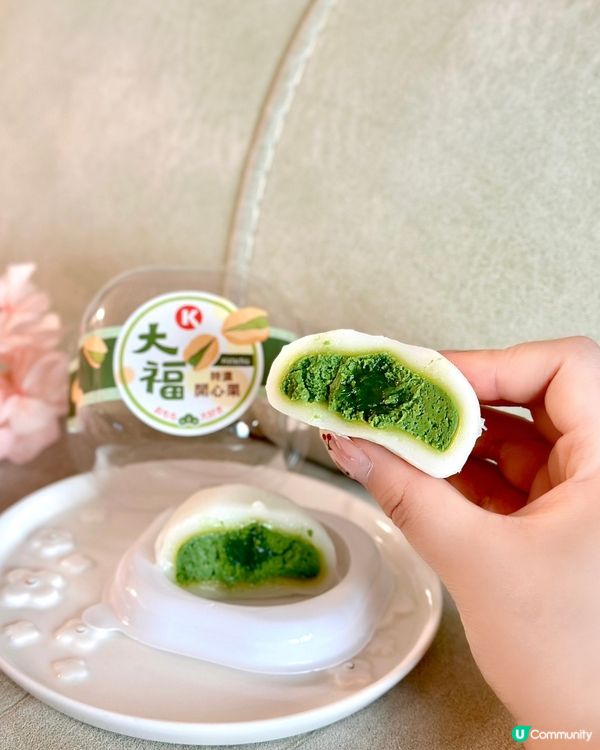 抹茶紅豆大福🤤拉絲到癲！下午茶必備🍵