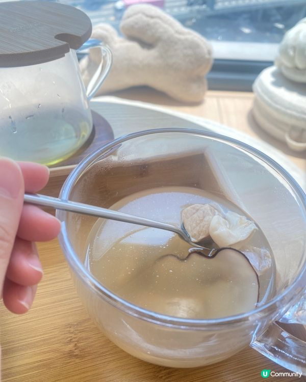 療程完左仲有新鮮果茶🪴花膠靚湯✨時令水果🫐性價比超值的👍🏻