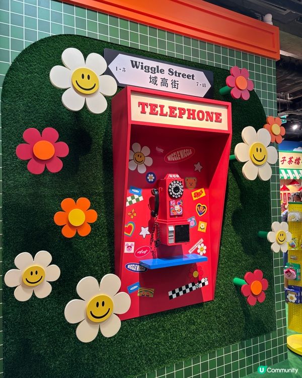 AIRSIDE 2米高Wiggle Bear＋港味打卡場景