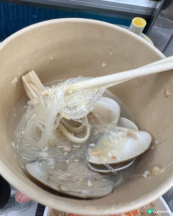 葵芳葵廣人氣「原味爆蒜湯蜆」！原隻肥蜆＋粉絲索鮮湯🐚😋