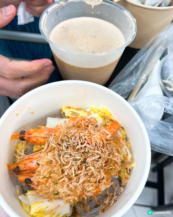 葵涌廣場「宇治初時」櫻花蝦濃湯粉絲🔥排隊20分鐘！