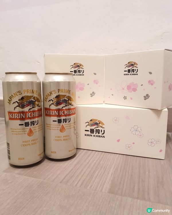 麒麟啤酒櫻花禮品套裝