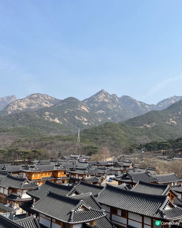 首爾恩平韓屋村必訪！一人一杯咖啡廳，坐擁韓屋村和北漢山全景😍