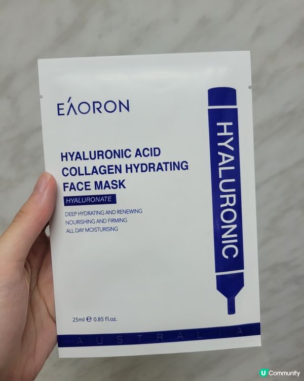 澳洲水光面膜推介！✨ 鎖水保濕必備！💧