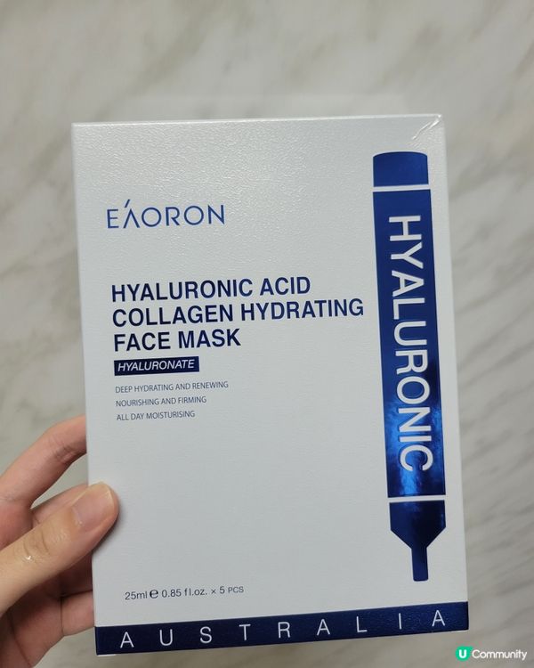 澳洲水光面膜推介！✨ 鎖水保濕必備！💧