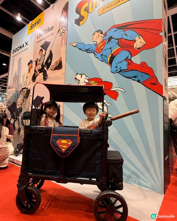BB車展覽攻略👶🏻 試玩超人版2雙人嬰兒車🤩搶先睇