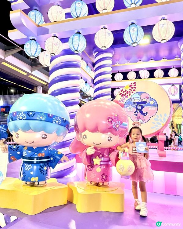 超級可愛😍My Melody海港城花火🎆夏祭🎉！