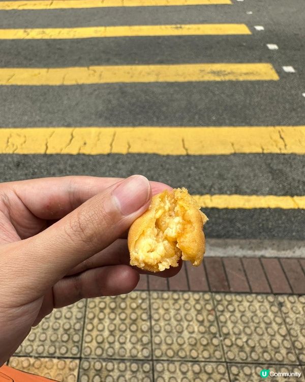 元朗家傳芋曉雞蛋仔🤤葡撻味！熱辣辣🔥