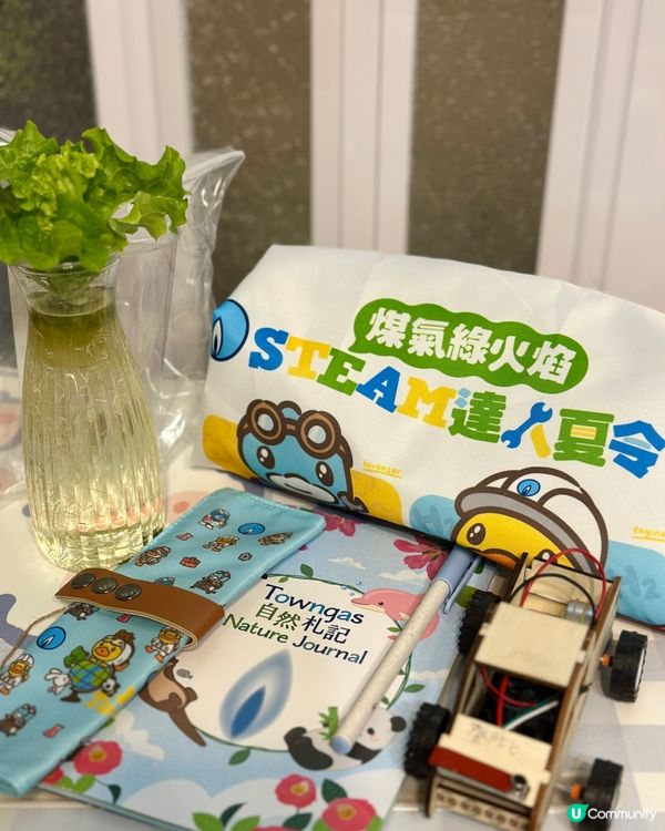 「⛺️煤氣綠火焰STEAM達人夏令營 」