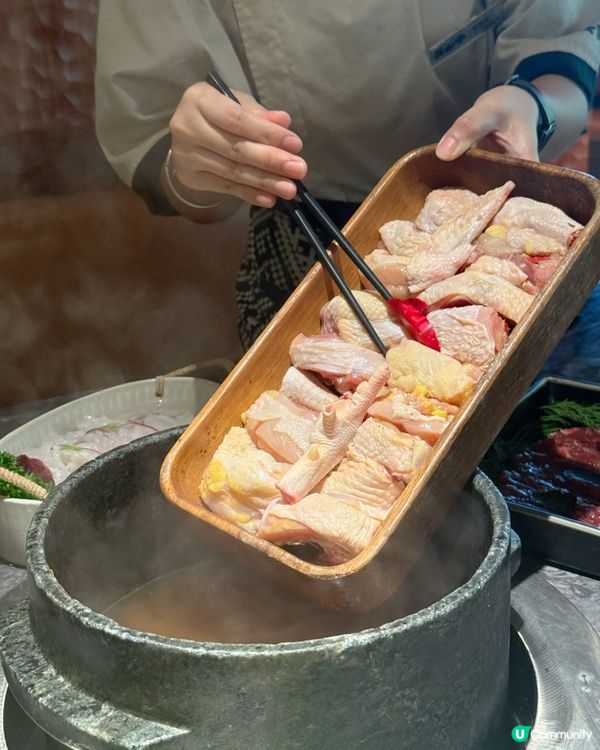 【豪華菌鍋🔥！野味の盛宴😋】