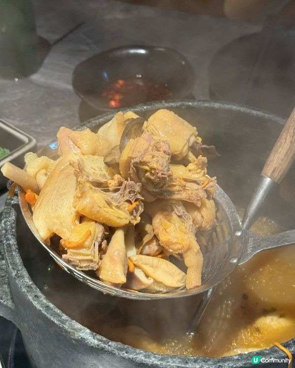 【豪華菌鍋🔥！野味の盛宴😋】