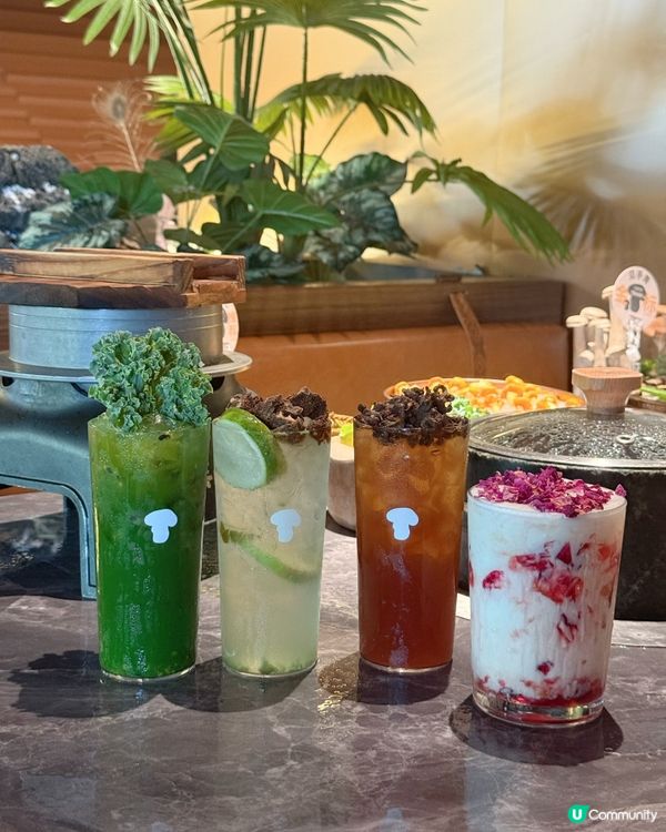 【豪華菌鍋🔥！野味の盛宴😋】