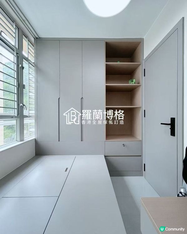 安秀苑3-4人單位裝修設計3房完工交貨