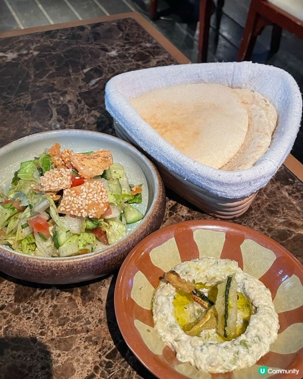 午市超抵價享受到黎巴嫩五道菜🤩‼️