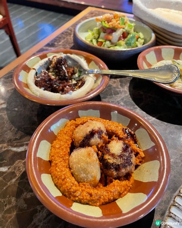 午市超抵價享受到黎巴嫩五道菜🤩‼️