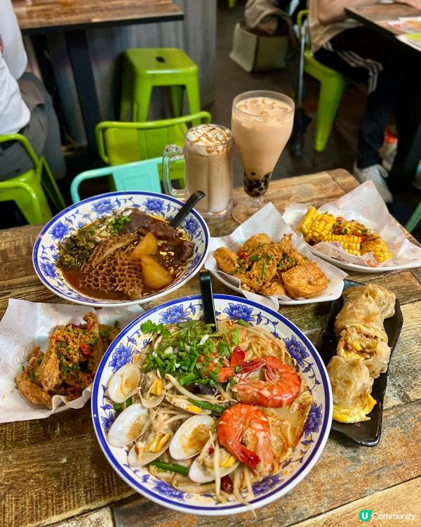 觀塘樓上台式餐廳🤤！花甲粉勁正😋！ #食好西