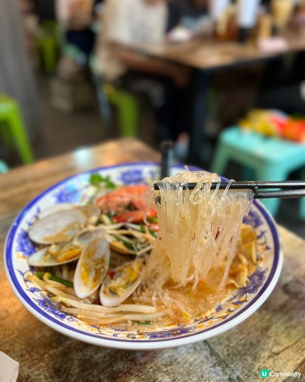 觀塘樓上台式餐廳🤤！花甲粉勁正😋！ #食好西