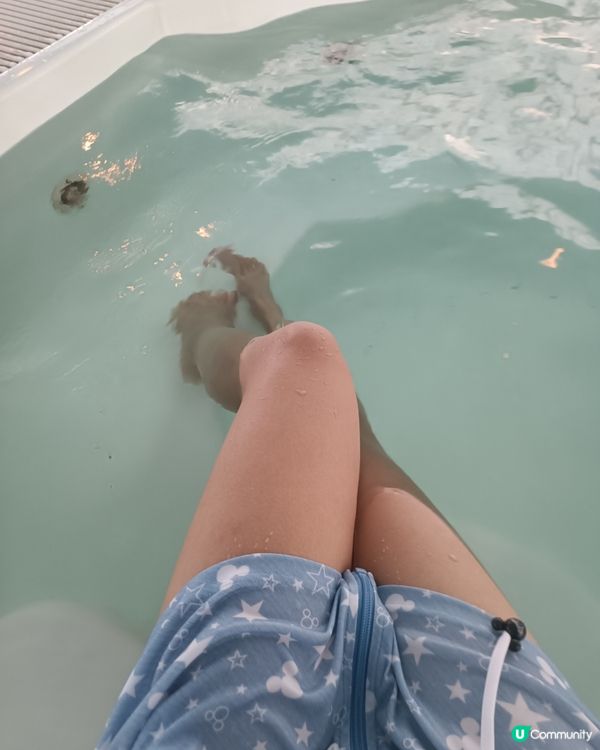 酒店室內游泳池 有桑拿又有按摩池