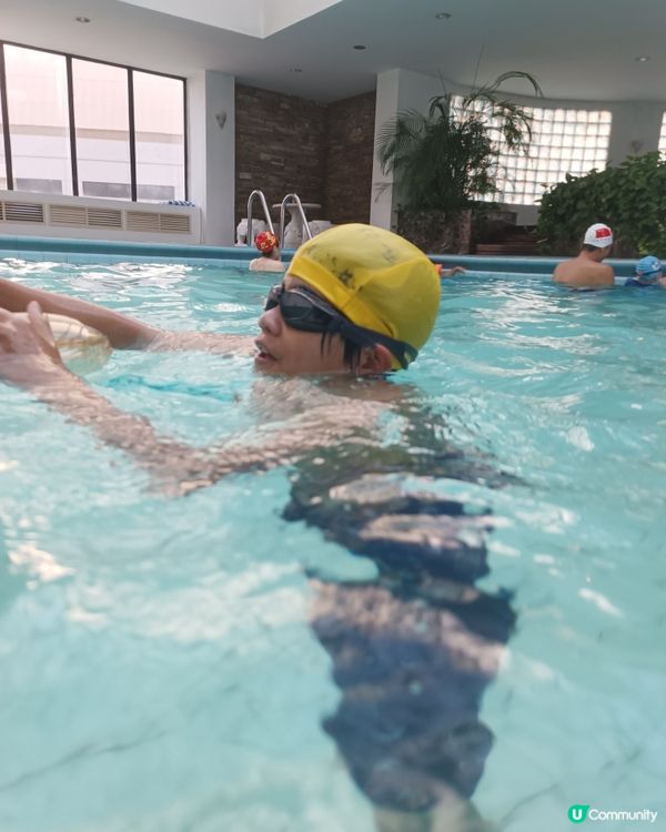 酒店室內游泳池 有桑拿又有按摩池