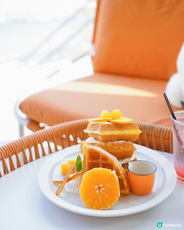 Chill住睇日落食tea☕️🌅