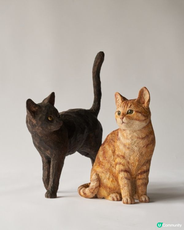 小動物療癒木雕展🐰🐱🐶