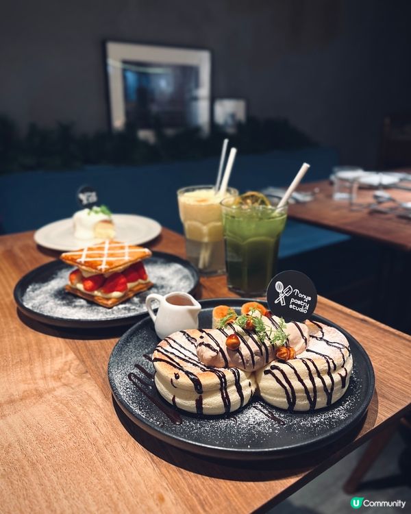 觀塘工廈人氣cafe 😋榛子朱古力焦糖香蕉梳乎厘班戟🍌