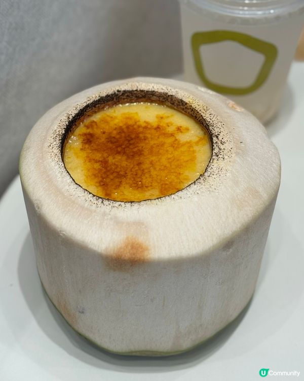 茶大椰椰子茶飲🥳💖消暑解渴一流！🥥🧋