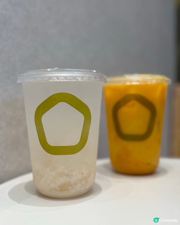 茶大椰椰子茶飲🥳💖消暑解渴一流！🥥🧋