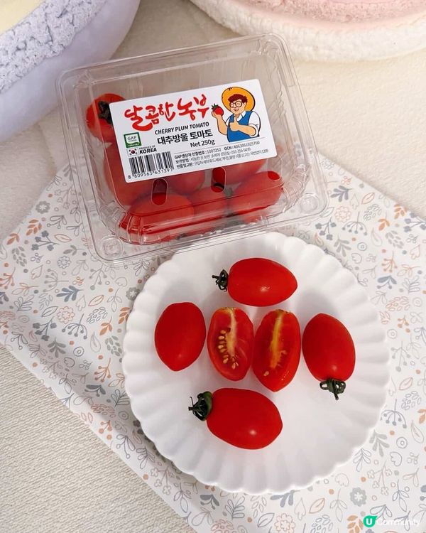 韓國車厘茄🍅！健康又好味😋做零食啱哂👍🏻