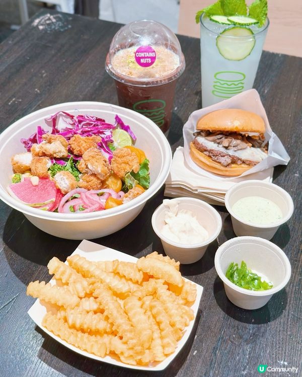 Shake Shack限定新品🍔杜拜朱古力開心果奶昔🍫