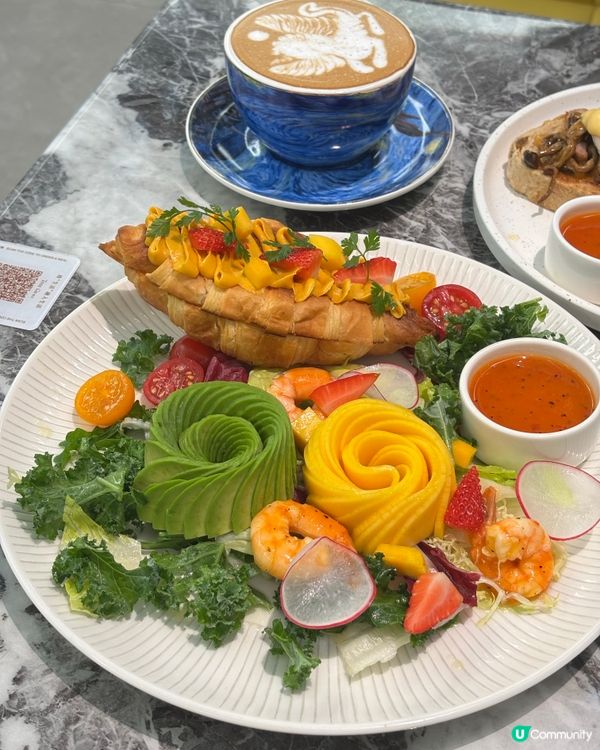 深圳打卡一流！獨角獸咖啡拉花超靚！