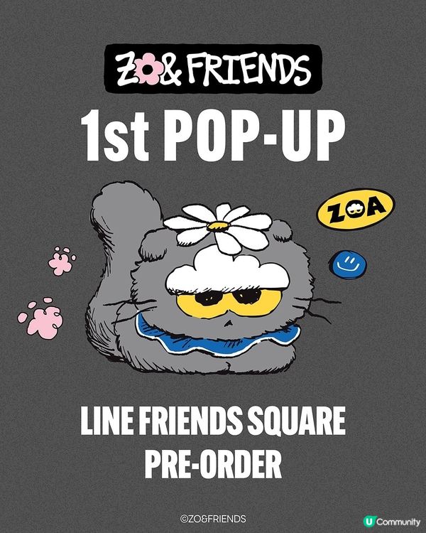 ZO&FRIENDS 人氣商品線上預購！超萌 ZOA杯登場！