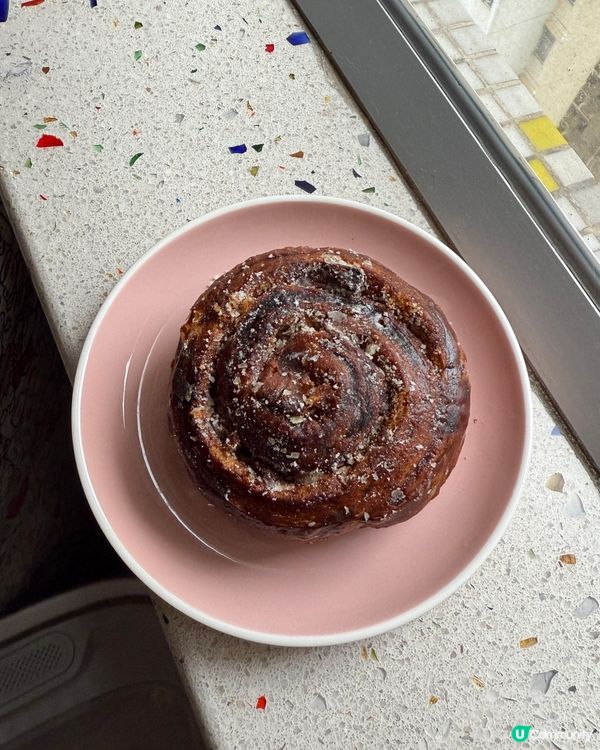 Bakehouse肉桂卷🤤！酥脆焦香碧根果仁！