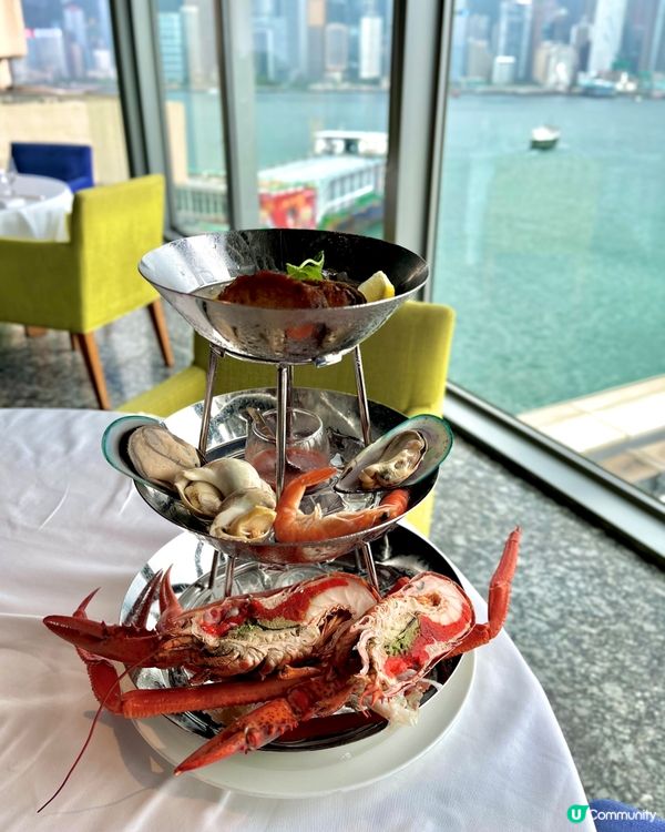 尖咀海景餐廳🌊飽覽180度維港靚景食足3.5小時自助早午餐🍽️