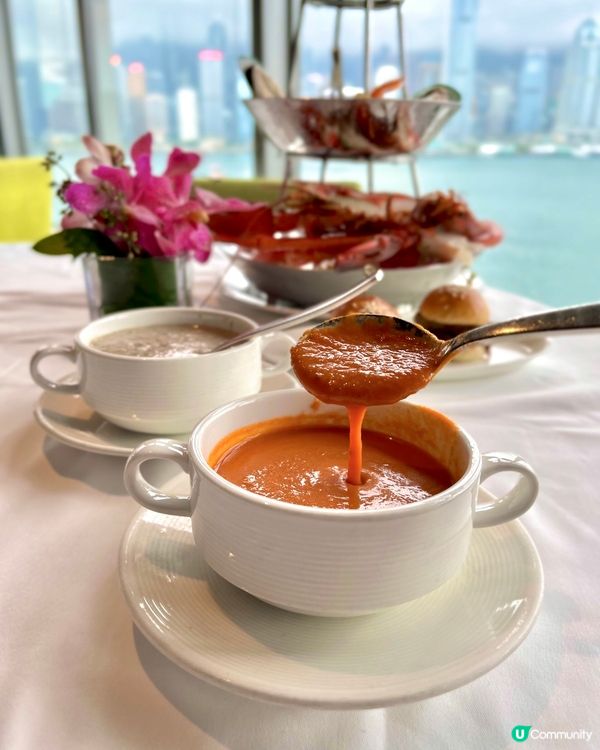 尖咀海景餐廳🌊飽覽180度維港靚景食足3.5小時自助早午餐🍽️