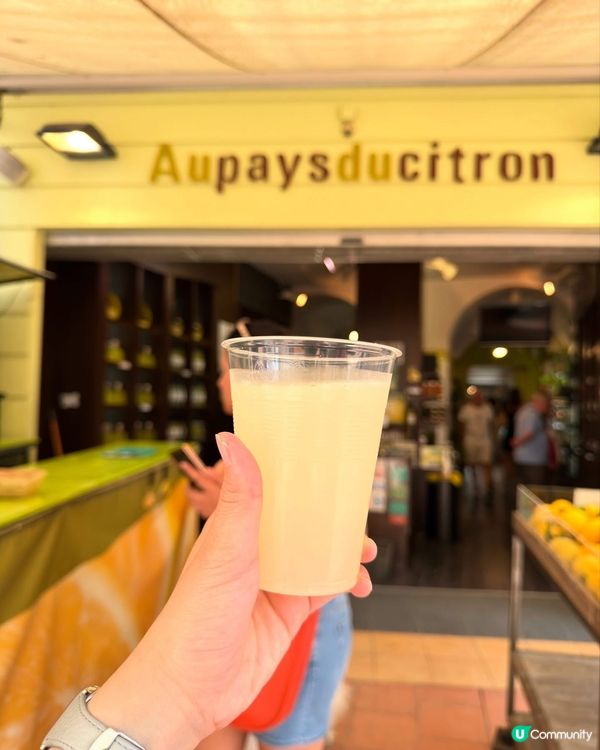 南法🇫🇷淡黃色的檸檬小鎮🍋🍋