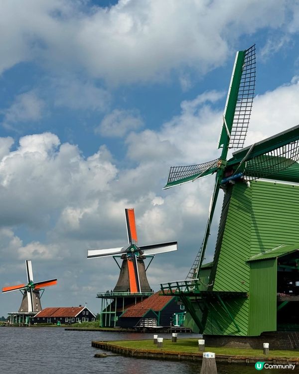 🇳🇱黎阿姆斯特丹，一定要去風車村🏡