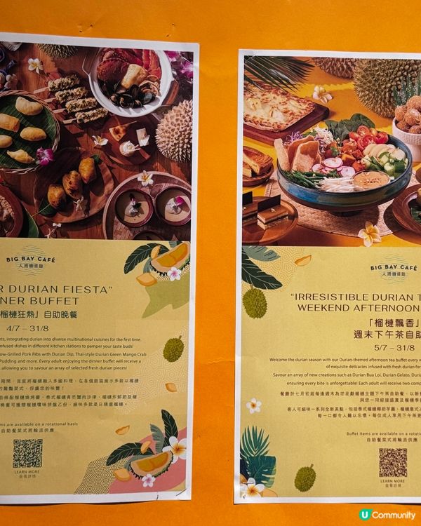 紅磡嘉里酒店：榴槤放題！🤤睇住海景食下午茶酒店自助餐