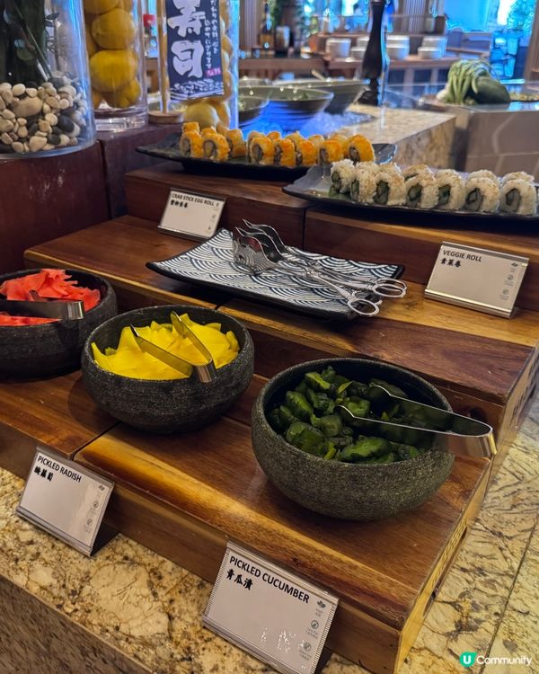 紅磡嘉里酒店：榴槤放題！🤤睇住海景食下午茶酒店自助餐