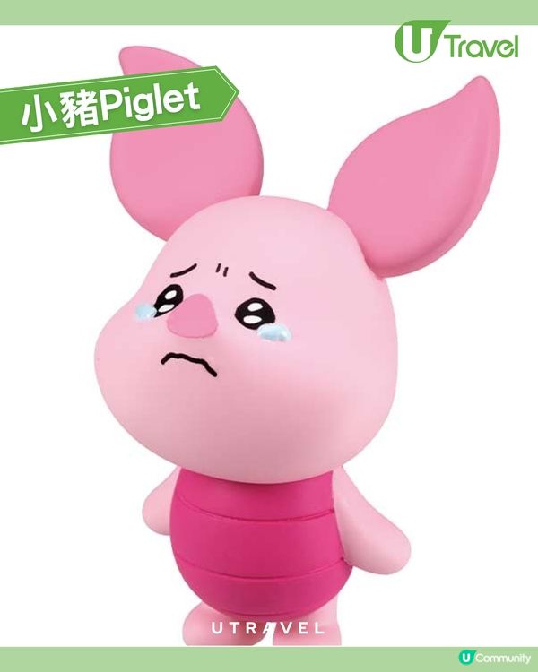 日本超可愛迪士尼角色慘慘喊樣扭蛋😍第二彈人氣登場！