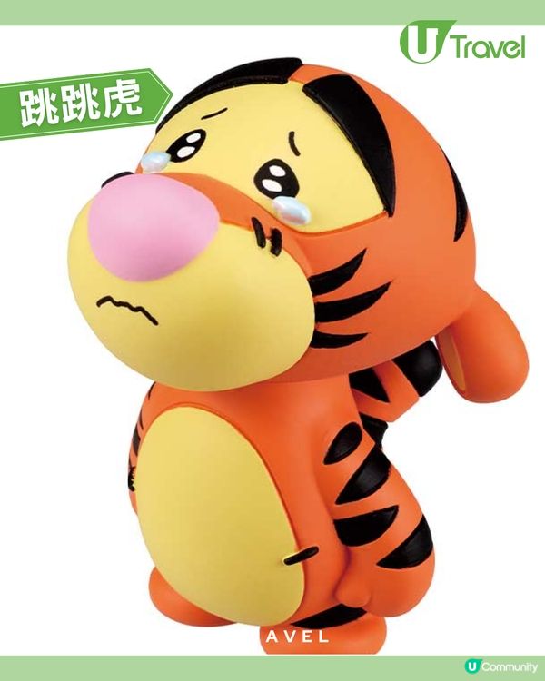 日本超可愛迪士尼角色慘慘喊樣扭蛋😍第二彈人氣登場！