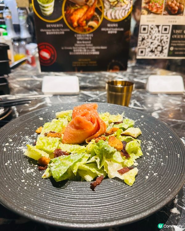 黑色主題餐廳🖤！神秘又好食🤤！