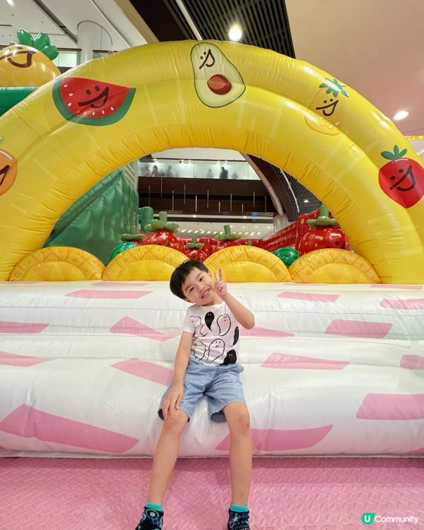 青衣城中庭彈床樂園好好玩