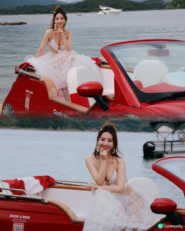 全港最潮海上Fiat500 offshore快艇