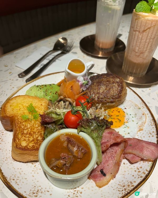 伯爵茶白桃沙律🥗！夏日清新之選！😋