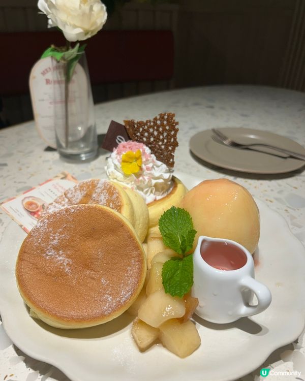 伯爵茶白桃沙律🥗！夏日清新之選！😋