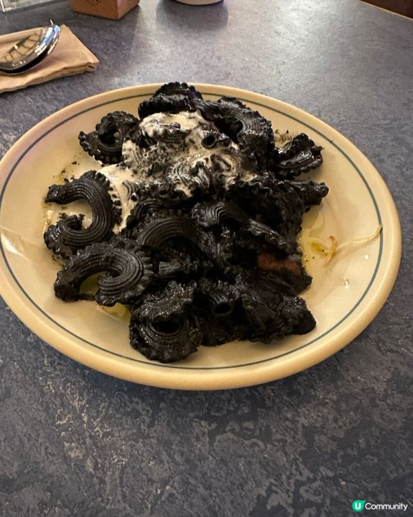 墨魚汁意粉🤤！煮出高級餐廳味！🍝