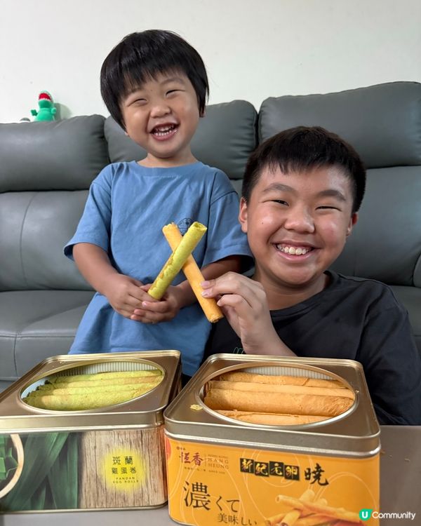 一人一罐獨享蛋卷🤤咔嚓咔嚓超滿足！😋