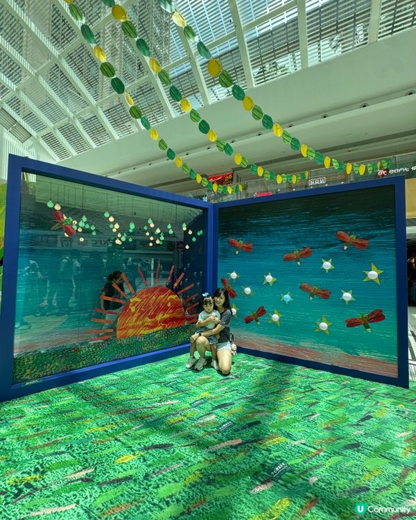 《好餓毛毛蟲🐛》巨型版！童趣大爆發🥳